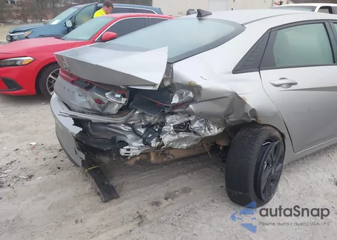 2021 Hyundai Elantra Sel z USA, uszkodzony, nr VIN 5NPLS4AG0MH017187